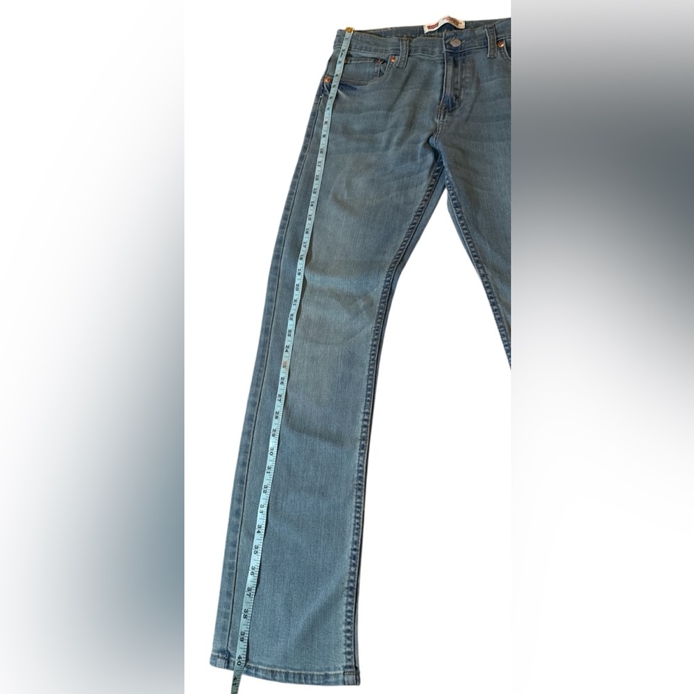 Ms Cello High Rise Slim Straight Jeans Size 14 Blue Stretch Denim - Picture 7 of 8